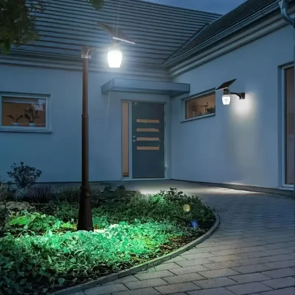 Solar Street Light Waterproof LED With Remote Control Super Bright Lighting Perfect for Home Outdoor Garden Solar Wall Lamp - Image 5