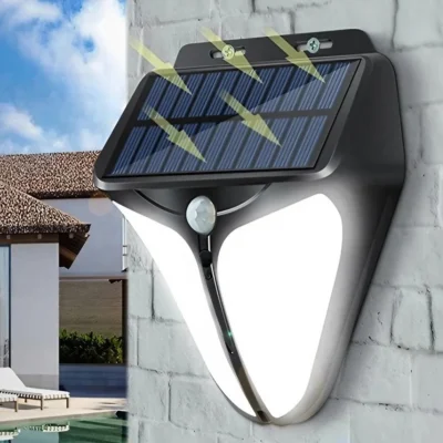 Solar Street Light Outdoor Waterproof LED Courtyard Light Super Bright Energy-Saving Environmental Courtyard Garden Corridor