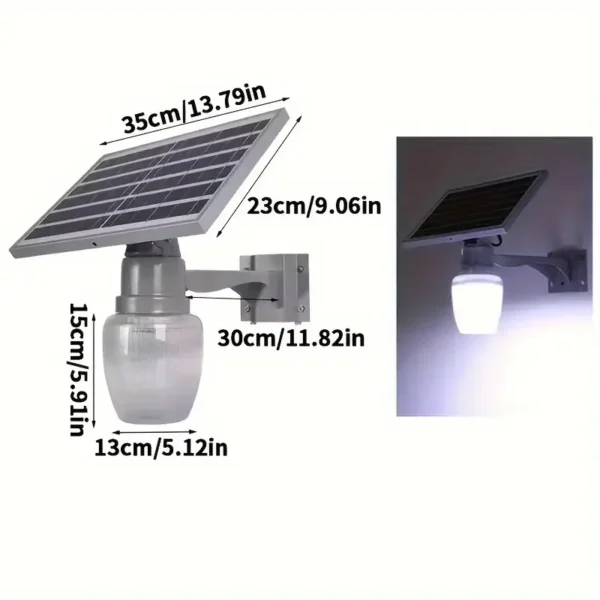 Solar Street Light Waterproof LED With Remote Control Super Bright Lighting Perfect for Home Outdoor Garden Solar Wall Lamp - Image 8