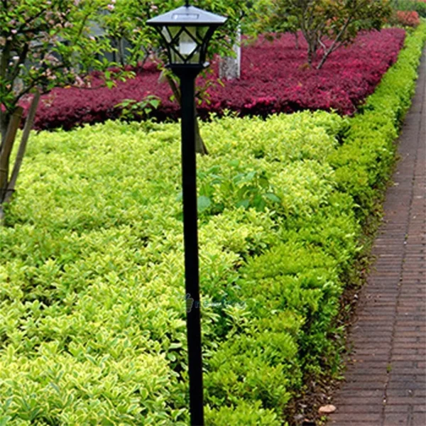 Solar Street Lamp  Solar Lamp Post Light Decorative Floor Lamp for Backyard Porch for Front and Back Doors Solar Floor Lamps - Image 3
