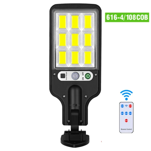 Solar Street Lights Outdoor Solar Lamp With 3 Light Modes Waterproof Motion Sensor Security Lighting for Garden Patio Path Yard - Image 9