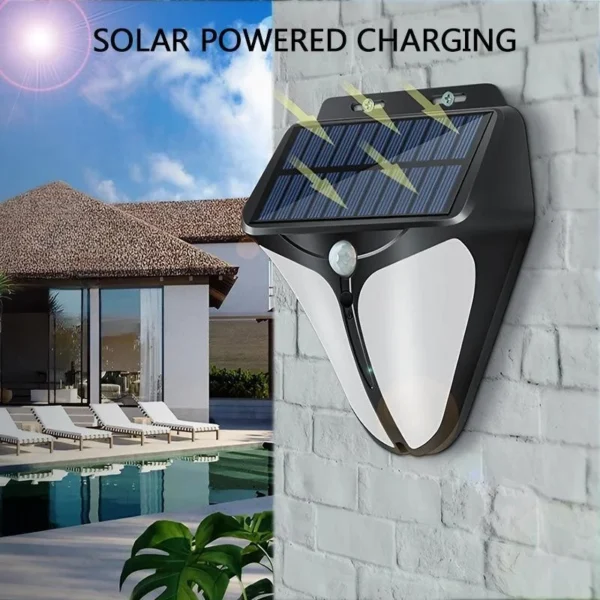Solar Street Light Outdoor Waterproof LED Courtyard Light Super Bright Energy-Saving Environmental Courtyard Garden Corridor - Image 3
