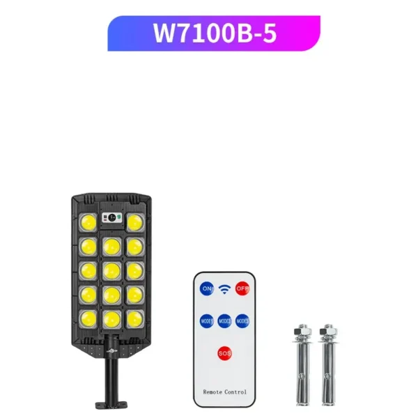 Solar Street Lights Outdoor Solar Power Lamp With 3 Light Mode Waterproof Motion Sensor Security Lamp for Garden Patio Path Yard - Image 9