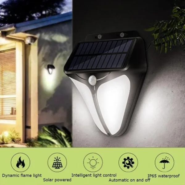 Solar Street Light Outdoor Waterproof LED Courtyard Light Super Bright Energy-Saving Environmental Courtyard Garden Corridor - Image 4