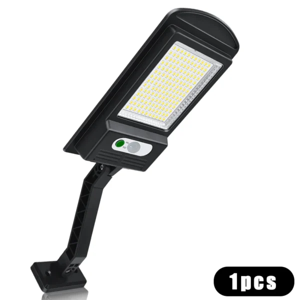 Solar Street Light  With Motion sensor Solar Parking Lot Light 168 LED IP65 Outdoor Solar Security Light for Garden Street Deck - Image 8