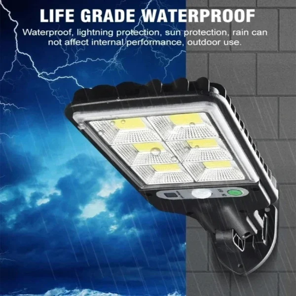 Solar Street Lights Outdoor Solar Lamp With 3 Light Mode Waterproof Motion Sensor Security Lamp for Garden Patio Path Yard - Image 5