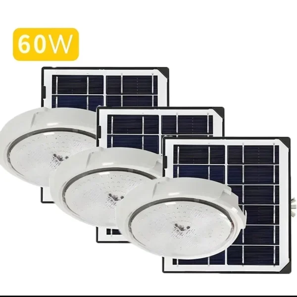 Solar lights Indoor Home Top Ceiling House Outdoor Garden pandent light Panel Lamp Fixture For Corridor Garden Living Room - Image 12