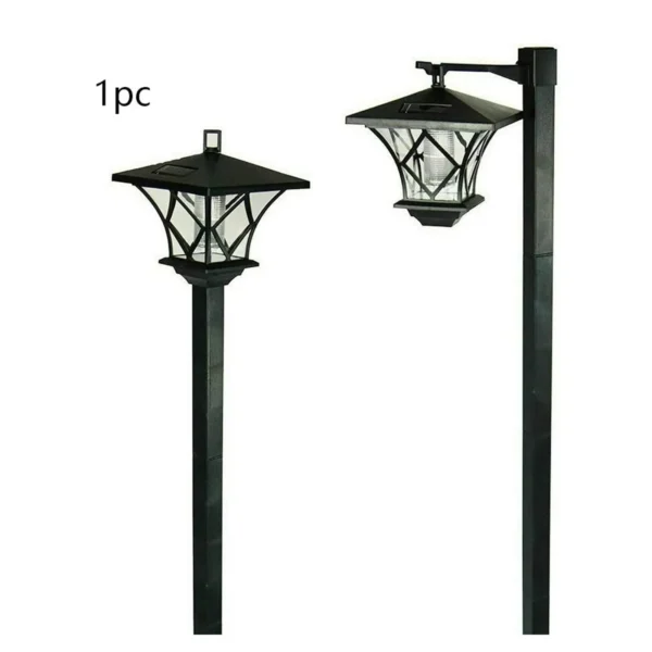 Solar Street Lamp  Solar Lamp Post Light Decorative Floor Lamp for Backyard Porch for Front and Back Doors Solar Floor Lamps - Image 6