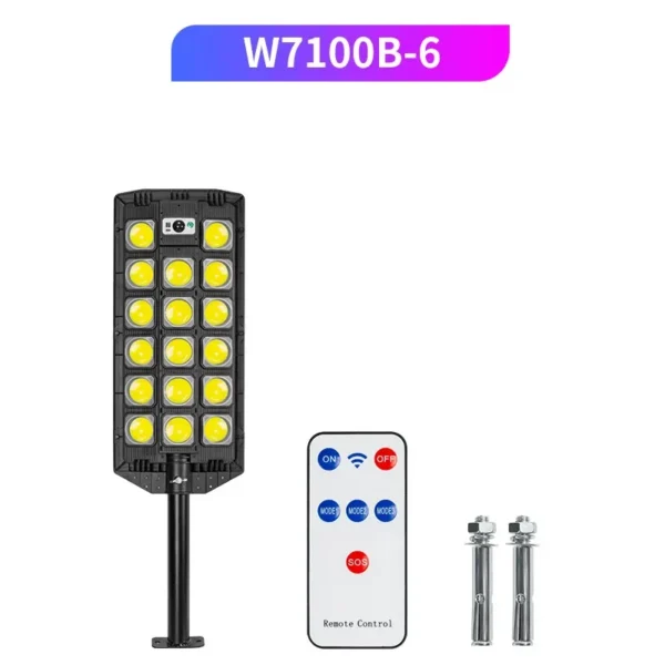 Solar Street Lights Outdoor Solar Power Lamp With 3 Light Mode Waterproof Motion Sensor Security Lamp for Garden Patio Path Yard - Image 12